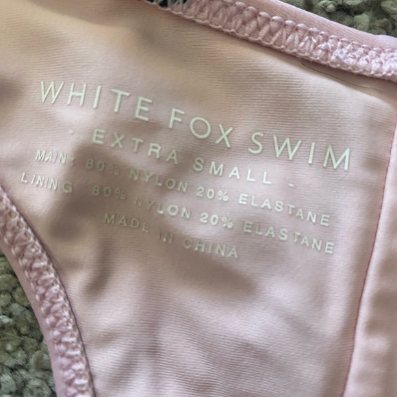 White Fox Pink Butterfly Bikini - Picture 2 of 7